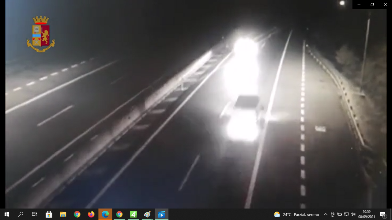 Alla guida ubriaco percorre la Cordamolle contromano IL VIDEO