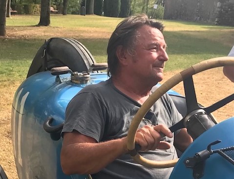 René Arnoux e la Ballot sul monte della Pieve