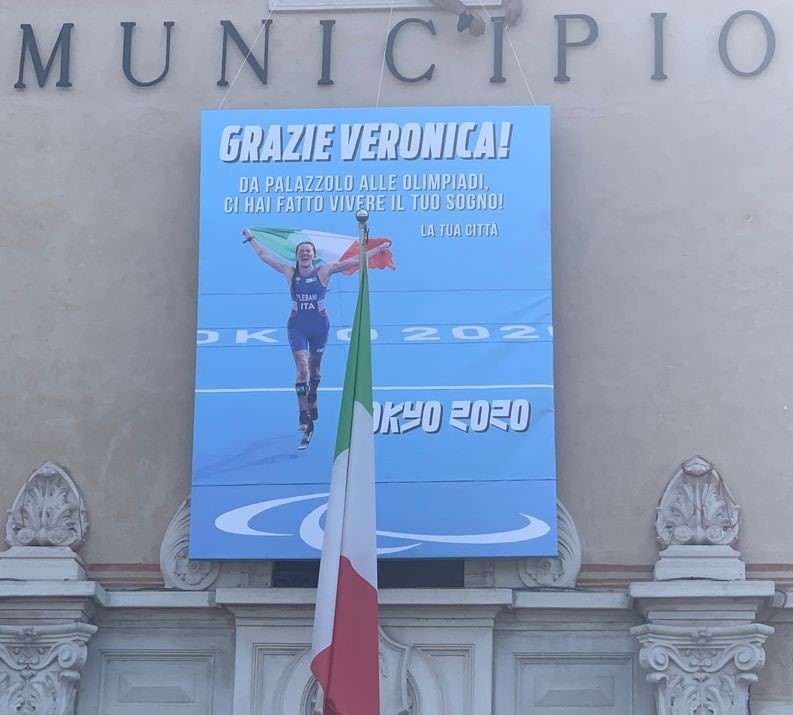 Medaglia di bronzo alle Paralimpiadi, Veronica verrà accolta dal sindaco