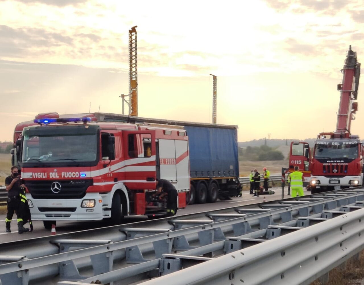 Un morto e code di quindici chilometri in A4