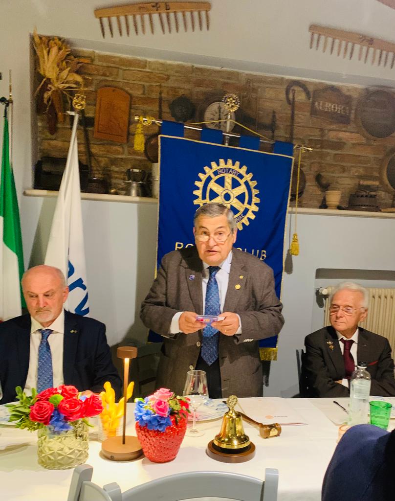 Nedo Brunelli alla guida del Rotary Brescia Verola