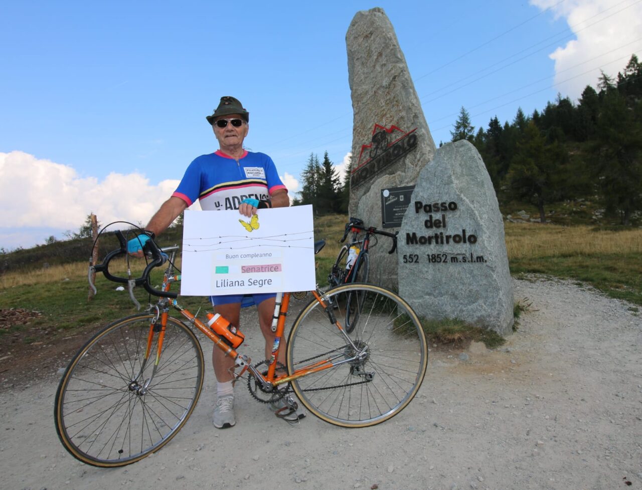 Impresa ciclistica in alta quota nel nome della Segre