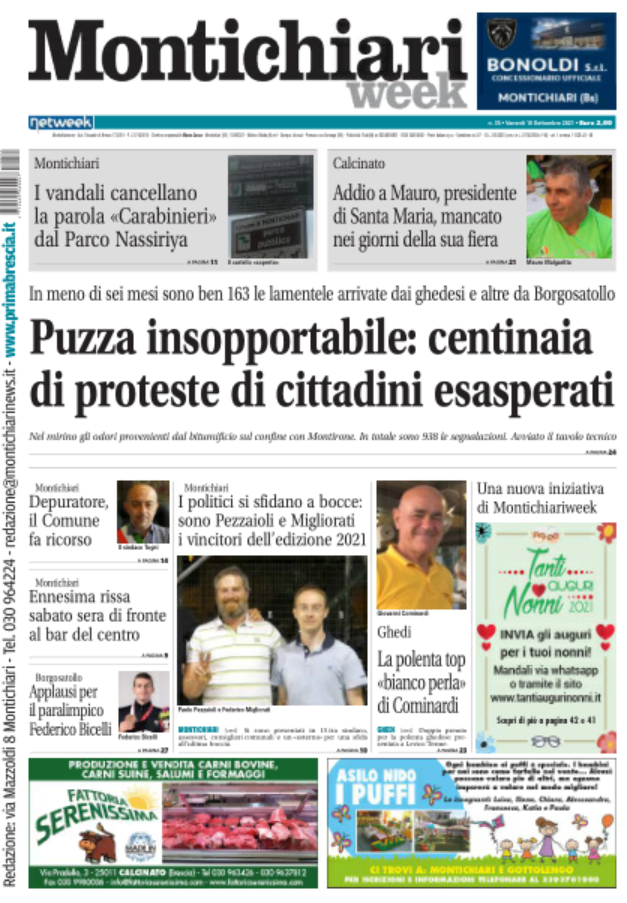 MontichiariWeek è in edicola