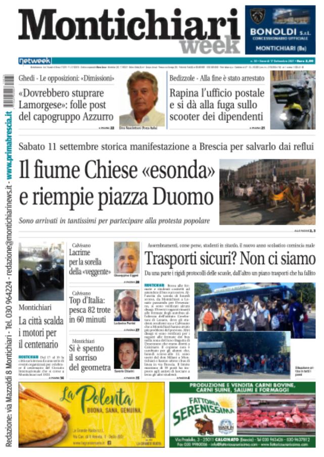 MontichiariWeek è in edicola