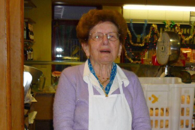 Addio Barbara, si è spenta la storica fornaia del paese