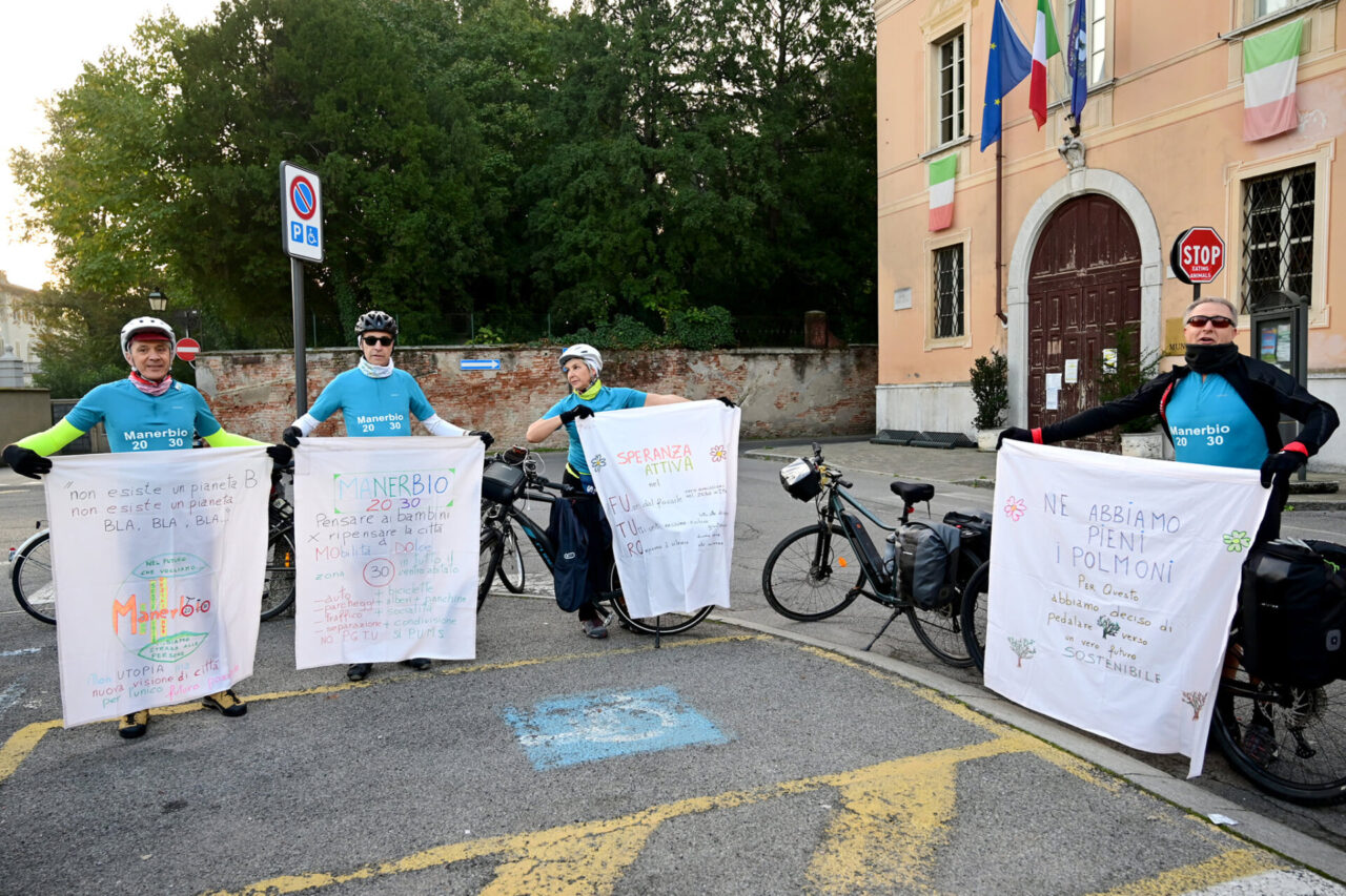 Da Manerbio a Roma pedalando verso un futuro sostenibile