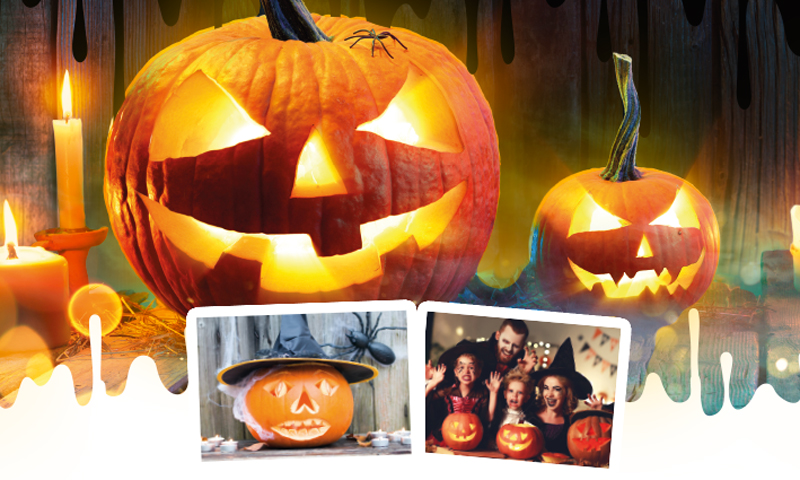 Per Halloween realizziamo una zucca…bella da paura!