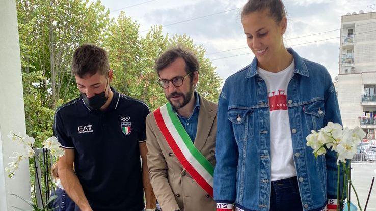 Inaugurato il palazzetto dello sport: ospiti d’onore gli olimpionici Danesi e De Gennaro