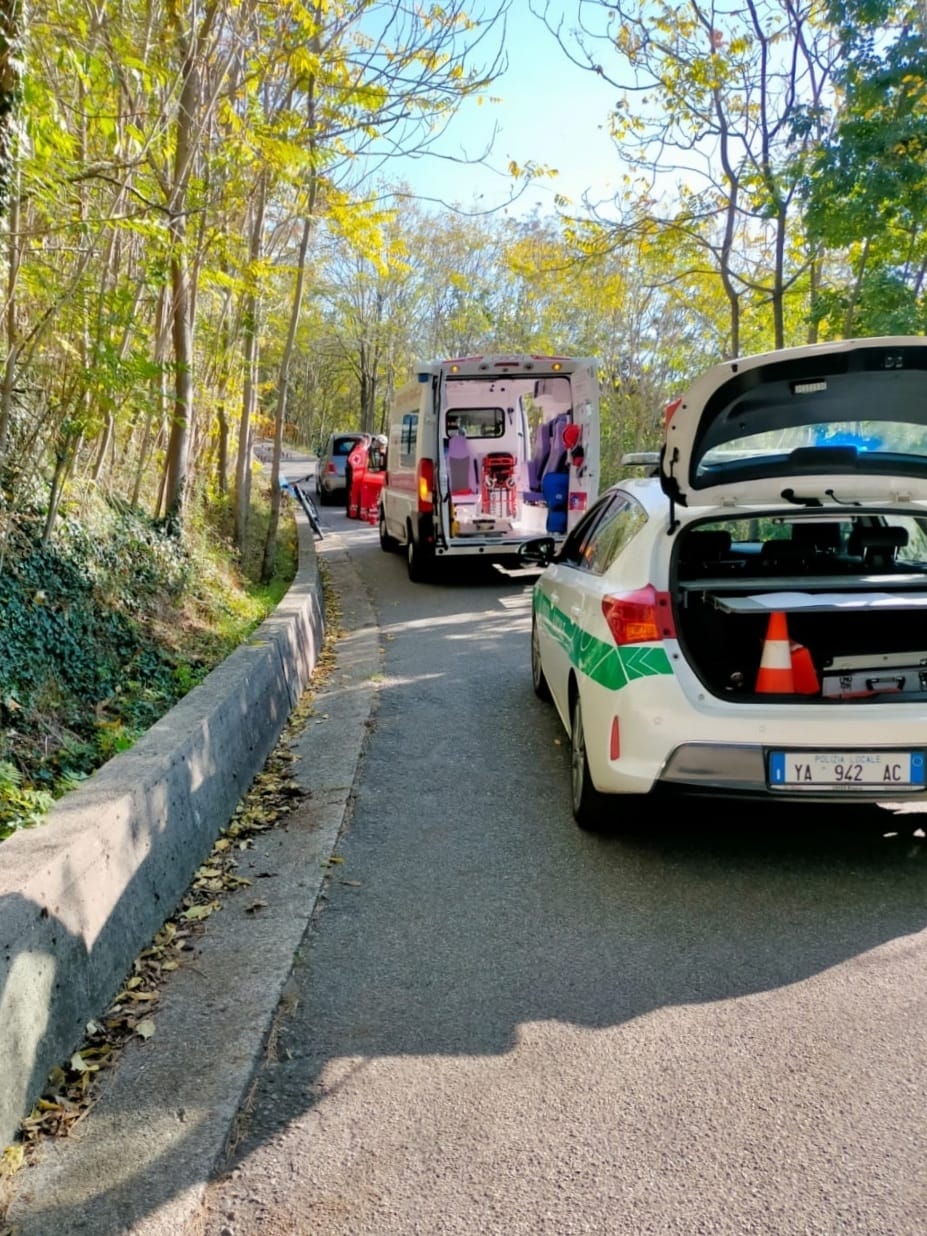 Ciclista clarense investito sul Monte Orfano