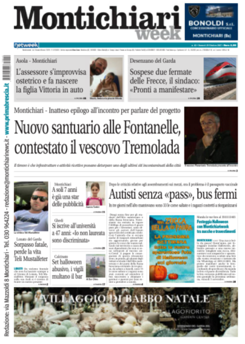 MontichiariWeek è in edicola