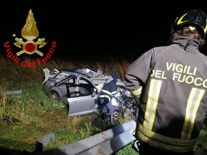 Incidente in A4, allertato l’elisoccorso ma a causa del maltempo non riesce ad intervenire sul luogo del sinistro