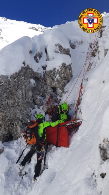 V Delegazione Bresciana Soccorso Alpino, simulazioni di soccorso a Borno