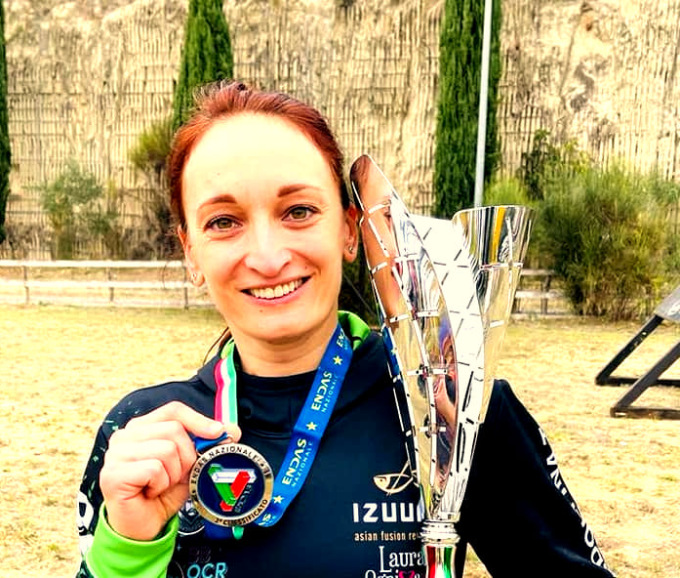 Giada Farina è campionessa italiana di Specialità Endas Obstacle Race