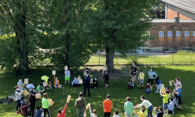 Festa dell’Albero, i Carabinieri forestali in visita nelle scuole della provincia di Brescia