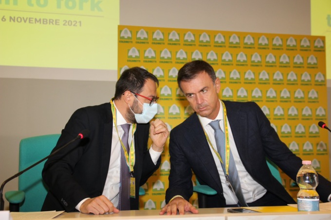 Convegno Coldiretti alla FAZI con il ministro per le Politiche Agricole Stefano Patuanelli