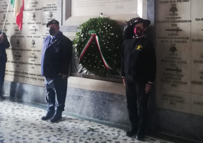 A Rovato una targa dedicata al Milite Ignoto