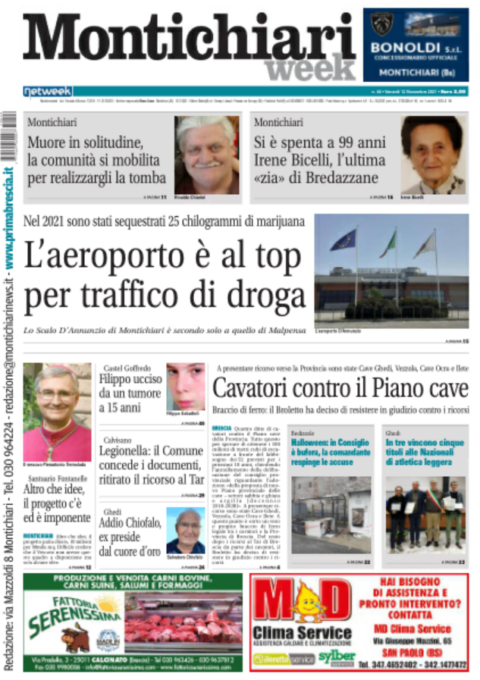 MontichiariWeek è in edicola