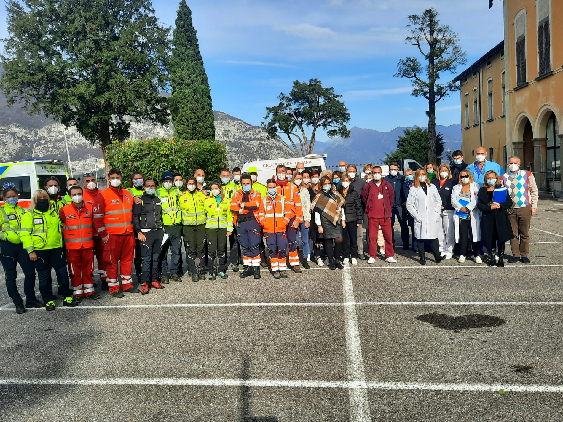 prova evacuazione frana Tavernola (3)