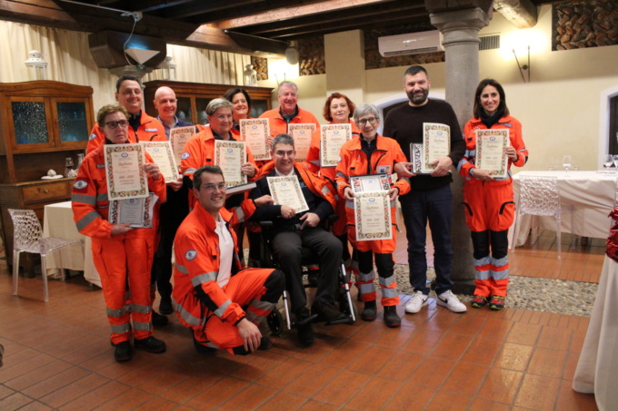 Rovato soccorso consegna le benemerenze ai volontari