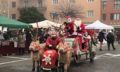 Babbo Natale a Montichiari per la gioia di grandi e piccini