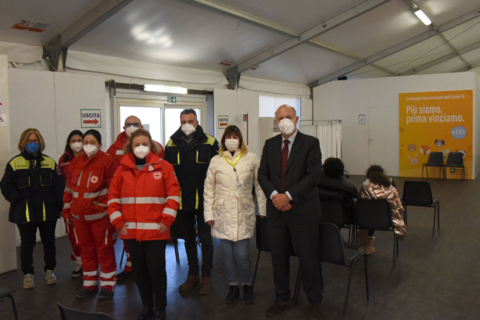 Il “grazie” dell’Amministrazione ai volontari del centro vaccinale di via Morelli