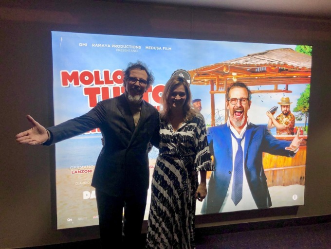 Il Milanese Imbruttito, presente alla proiezione bresciana anche il cast