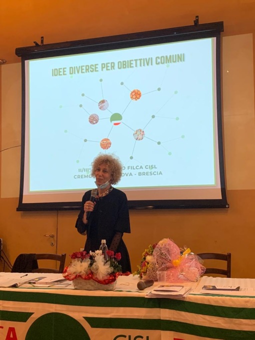 Filca Cisl Brescia, alla guida Sara Piazza