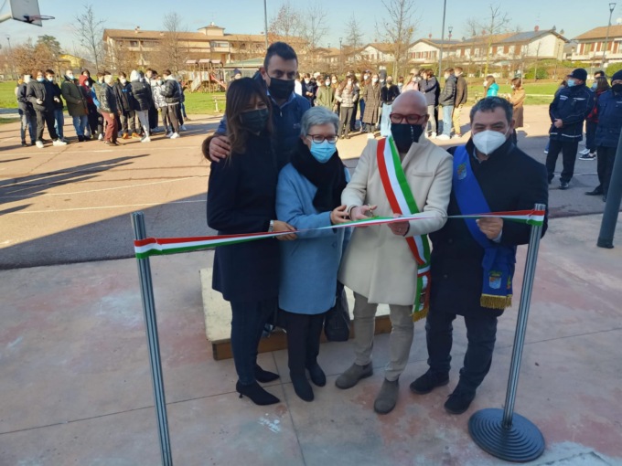 Taglio del nastro al Marzoli, inaugurata la nuova palestra