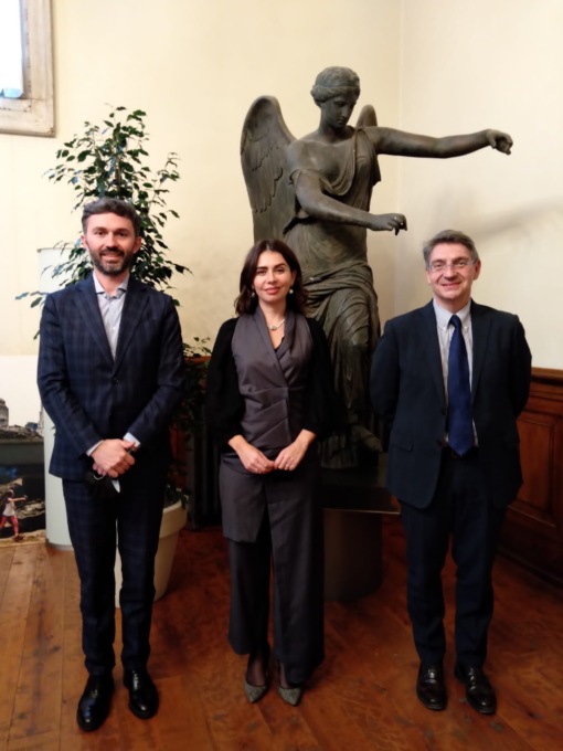 L’ambasciatrice della Repubblica del Kosovo in Italia in visita a palazzo Loggia
