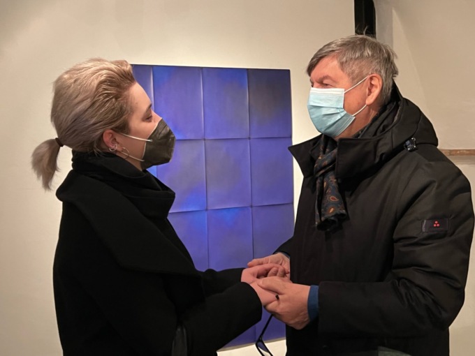 Taglio del nastro all'Arsenale