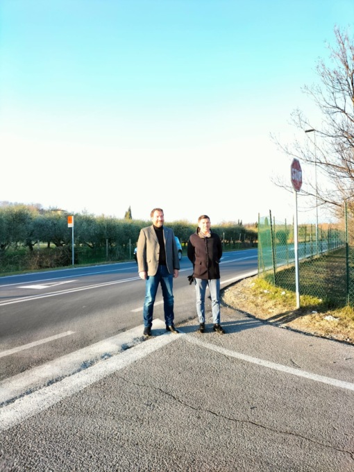 Nuova rotatoria su viale Montecorno