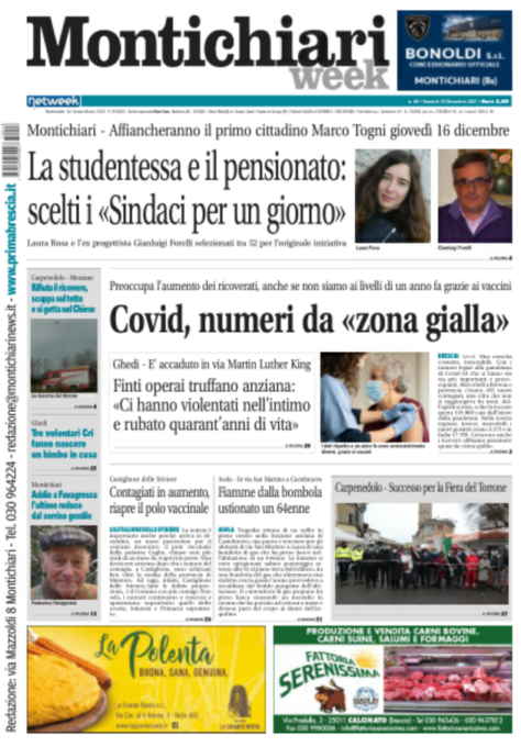 MontichiariWeek è in edicola
