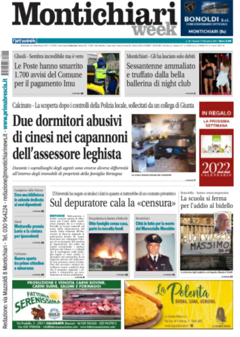 MontichiariWeek è in edicola