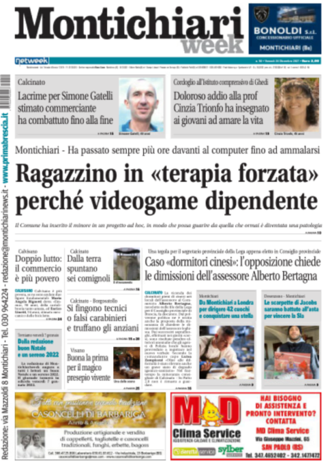 MontichiariWeek è in edicola