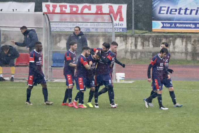 Valcalepio – Lumezzane, il Lume vittorioso anche sotto la neve