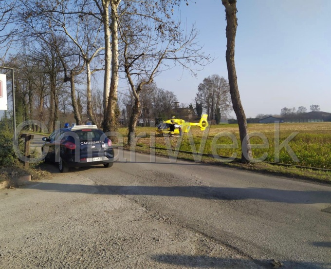 Ustionato mentre accendeva la stufa: 23enne trasportato in elisoccorso al Civile