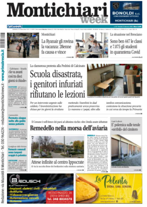 MontichiariWeek è in edicola