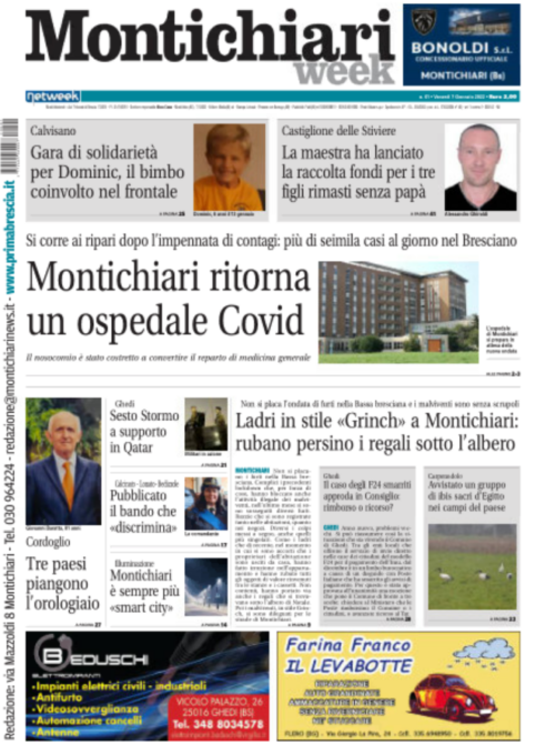 MontichiariWeek è in edicola