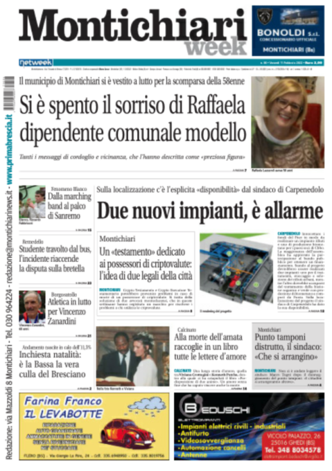 MontichiariWeek è in edicola