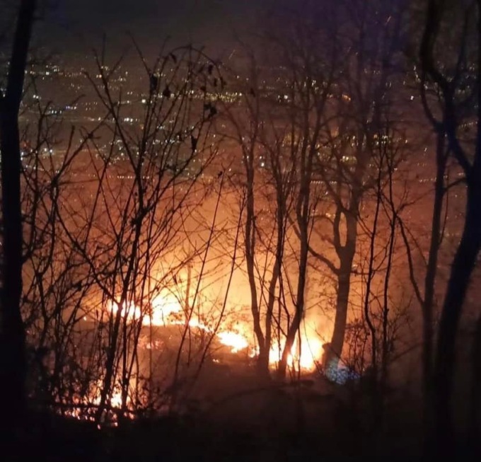 Incendio sul Maddalena, si tratta del terzo in pochi giorni