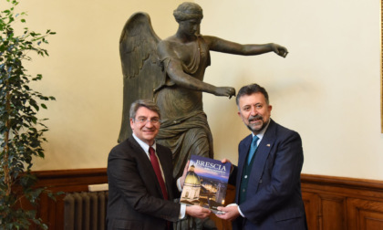 Visita a la Logia del Embajador de México en Italia Carlos García de Alba