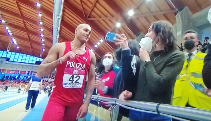 Marcell Jacobs vince facile il titolo italiano dei 60 metri