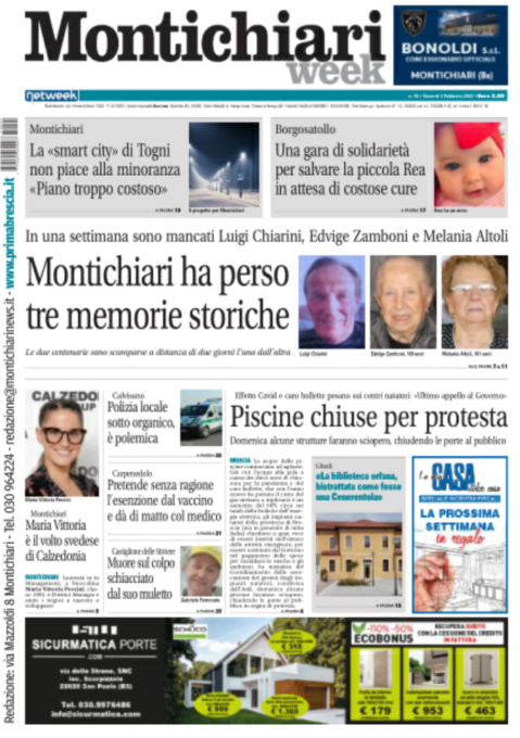 MontichiariWeek è in edicola