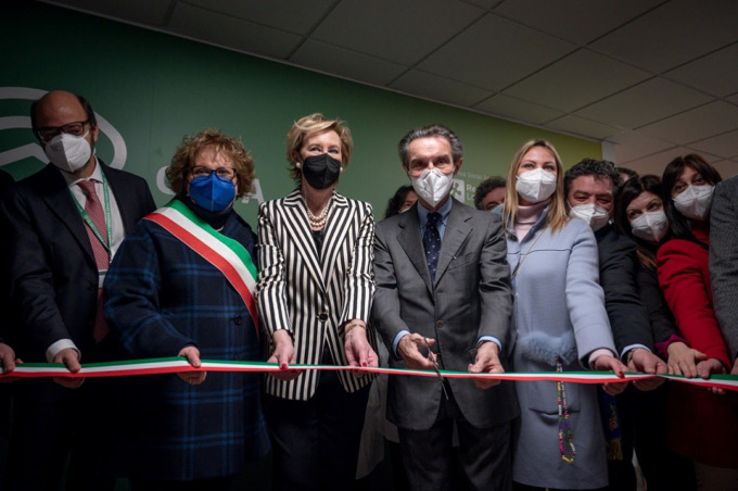 Inaugurati Casa e Ospedale di Comunità a Leno, presenti Attilio Fontana e Letizia Moratti