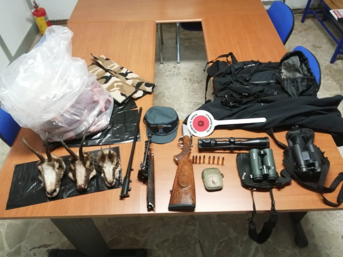 Operazione antibracconaggio, due denunciati ma le indagini sono ancora in corso