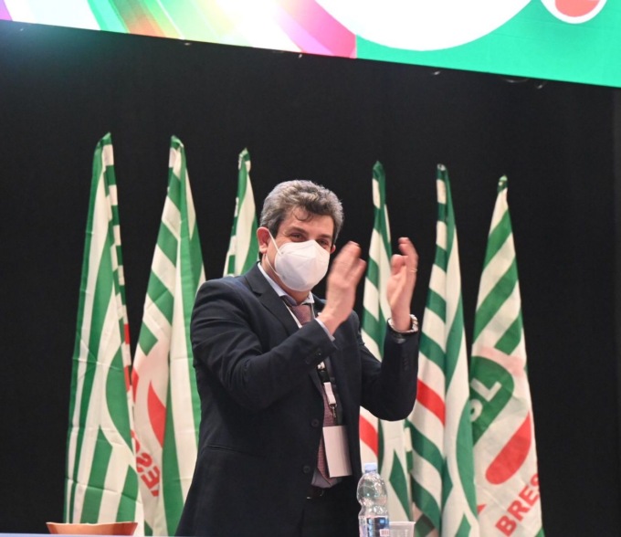 Alberto Pluda riconfermato alla guida della Cisl bresciana