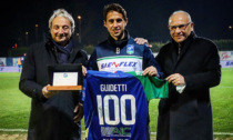 Luca Guidetti ha festeggiato le sue prime 100 presenze con i Leoni del Garda
