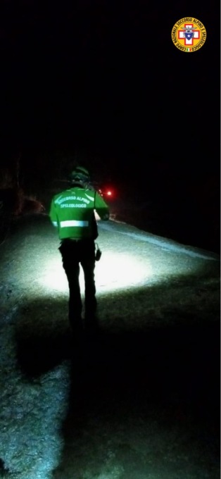 Escursionista infortunato a oltre mille metri, l’intervento del Cnsas