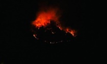 Monte Maddalena ancora vittima delle fiamme