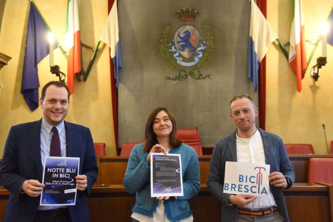 Bici Brescia, si parte con “La Notte blu”